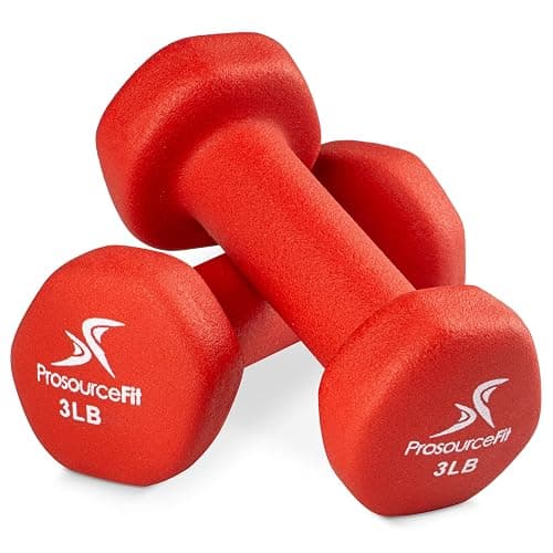 ProsourceFit Neoprene Dumbbell Coated for Non-Slip Grip - Image 1