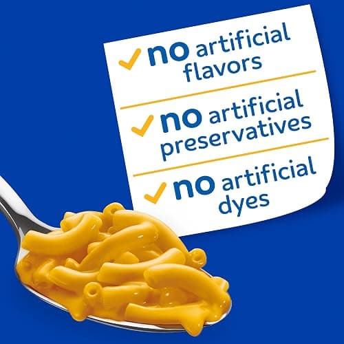 Kraft PowerMac Mac and Cheese, 1 Box, for Protein Easy Dinners or Dinner Sides, Original Flavor, 17g Protein and 6g of Fiber per Serving, No Artificial Flavors, Preservatives or Dyes, 7.25 oz thumbnail 8