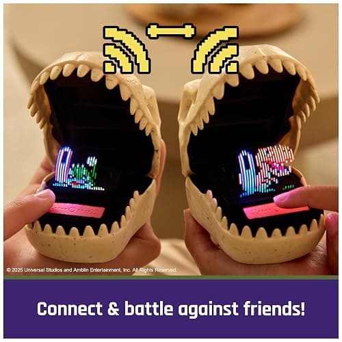 BITZEE, Jurassic World Interactive Dinosaur Toy with 25 Dinosaurs Inside, Reacts to Touch, Pods Connect & Interact, Digital Pet Kids Toys for Ages 5 and up thumbnail 5