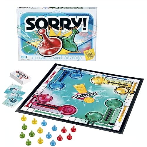 Hasbro Gaming Sorry! Family Board Games for Kids and Adults, 2 to 4 Players, Ages 6 and Up (Amazon Exclusive) thumbnail 3