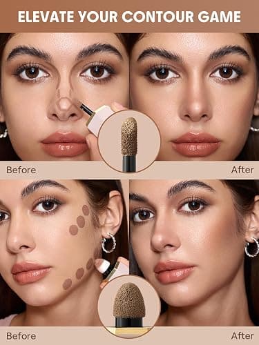 SHEGLAM Precision Sculpt Liquid Contour Duo-Brown Sugar thumbnail 4