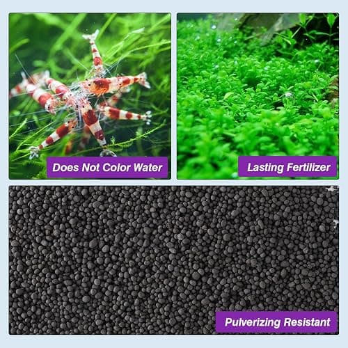 Hygger CO2 Upgraded Aquarium Soil Water Grass Mud, Ideal for Fish Tank Aquascaping Aquarium Substrate Soil for Plants and Shrimps, No Need to Wash (8.8 Pounds) thumbnail 7