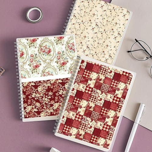 Vintage Red Scrapbook Paper, 12x12 Paper Pad, 24 Sheets/ 12 Designs Flower Garden Pattern Paper Vintage Rose Scrapbook Specialty Paper Double Sided Floral Decorative Craft Paper thumbnail 6