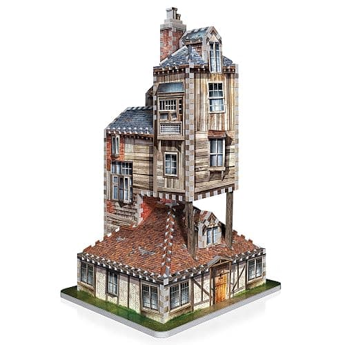 Wrebbit3D Harry Potter 3D Puzzle Model of The Burrow Weasley Family Home | 415 Jigsaw Puzzle Pieces | Build and Journey Through The Wizarding World thumbnail 3