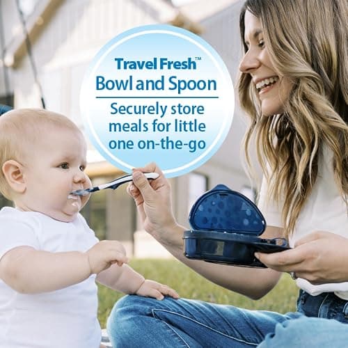 Dr. Brown's Toddler Feeding Starter Set, Travel Bundle with Cheers360 Spoutless Training Cup with Handles, 6m+, 4 Piece thumbnail 5