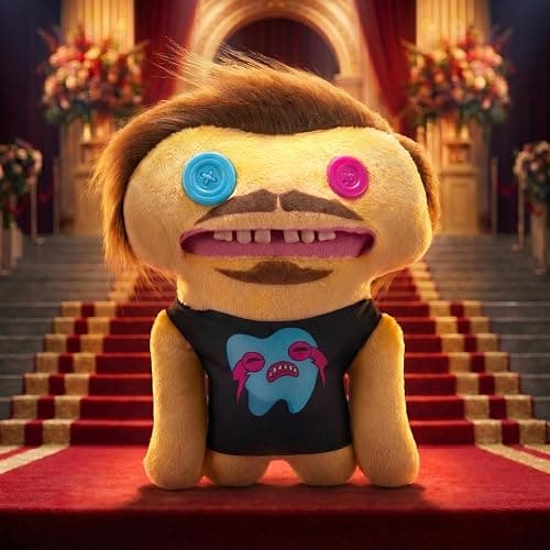 Fuggler Fugg Stars Series 2 9 Inch Plush Collectible Toy (Mr.Fug) by ZURU Featuring Funny Ugly Monster Design with Wild Expressions, Unique Personalities, and Chaotic Style for Fans and Collectors thumbnail 2
