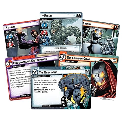 Asmodee Marvel Champions The Card Game (Core Set) - Cooperative Superhero Strategy Game for Kids and Adults, Ages 14+, 1-4 Players, 45-90 Minute Playtime thumbnail 7