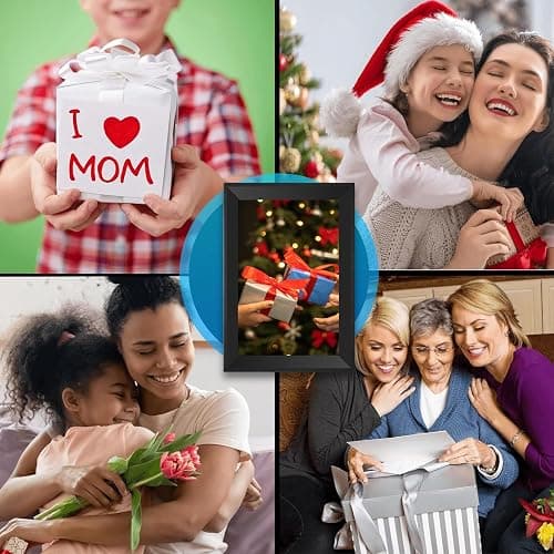 Uhale 10.1 Inch HD Touch Screen Digital Picture Frame WiFi Enabled,16GB Storage,Auto-Rotate, Digital Photo Frame Free Photo and Video Sharing to Family & Friends via The app thumbnail 5