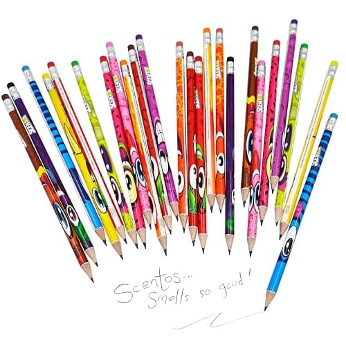 Scentos Scented Pencils for Kids - No. 2 Lead Pencils - Cute Pencil - For Ages 3 and Up - 24 Pack thumbnail 4