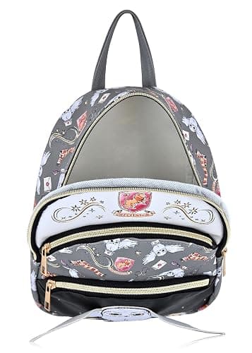 Fast Forward Harry Potter Backpack for Men, Women, Unisex | Cute PU Leather 10" Mini Backpack Purse thumbnail 6