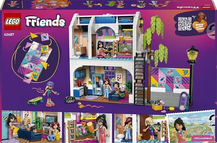 LEGO Friends Liann's Family House Toy - Miniature Set incl. a Garden, 4 Mini Dolls, Pet Axolotl & Gecko Animal Figures and Accessories - Birthday Gift for 7+ Year Old Girls - 42687 thumbnail 10