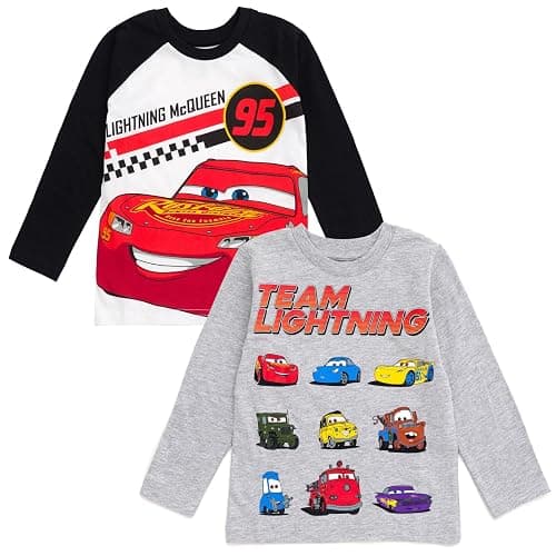 Disney Mickey Mouse 2 Pack T-Shirts Toddler to Big Kid - Image 1