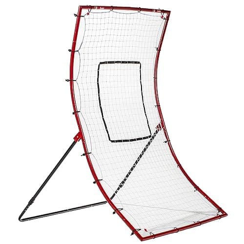 Franklin Sports Baseball Rebounders + Pitchback Nest - Pitch Return Trainer + Rebound Net with Attachable Pitching Target- All Angle Fielding Rebound Net for Grounders + Pop Flies - Image 1