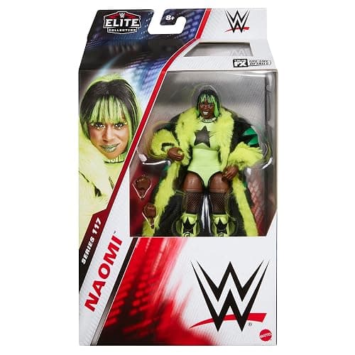 WWE Naomi Elite 117 Toy Wrestling Action Figure - Image 1