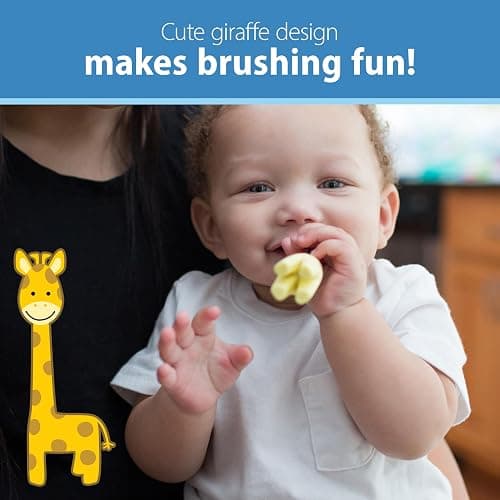 Dr. Brown's Infant-to-Toddler Toothbrush, Giraffe thumbnail 3