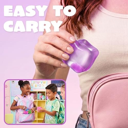JOYIN 4 Pack Stress Cube, 2'' High Density Ice Cube Fidget Toy, Stress Relief with Slow Rising Sensory Squishy Toys for Kids Adults, Birthday Gifts, Party Favors, Classroom Prizes for Boys Girls thumbnail 7