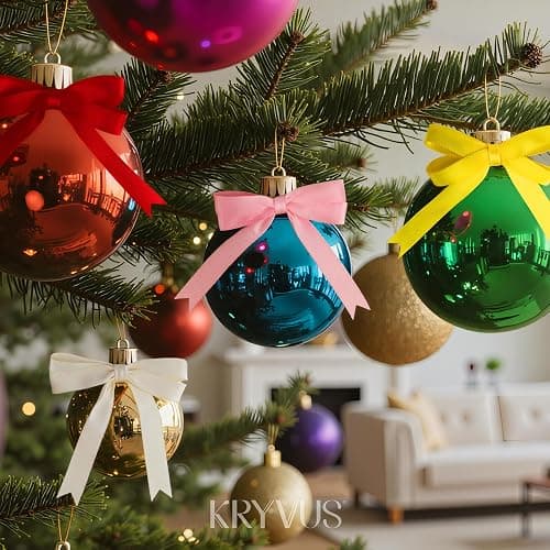 Kryvus Rainbow Satin Ribbon Set – 20 Colors, 3/8" x 5 Yards Each, 100 Yards Total, Double-Faced Colorful Satin Ribbons for Gift Wrapping, Hair Bows, Wedding & Party Decorations, DIY Crafts thumbnail 6