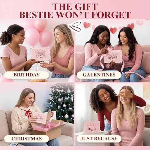 What I Love About You Bestie Gifts, Fill In The Blank Book For Best Friends | Customized Bestie Book, Friendship Gifts For Women Birthday, Personalized Christmas Gift for Best Friends thumbnail 5