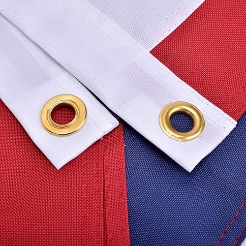 American Flags for Outside 3x5, HeavyDuty American Flag for High Wind Outdoor, UV Protected/Sewn Stripes/Embroidered Stars/Brass Grommets, US Flag Built for The Toughest Conditions thumbnail 4