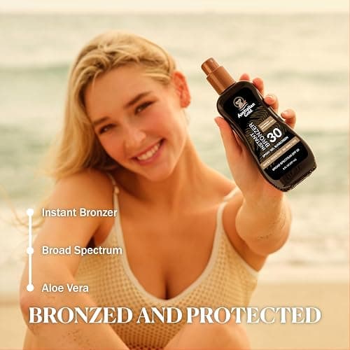 Australian Gold Spray Gel Sunscreen with Instant Bronzer SPF 30, 8 Ounce | Moisturize & Hydrate Skin | Broad Spectrum | Water Resistant | Non-Greasy | Oxybenzone Free | Cruelty Free thumbnail 4