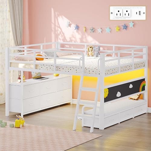 Low Loft Bed - Image 1