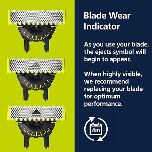 Norelco Philips OneBlade Pro 360 Face + Body, Electric Shaver, Beard Trimmer and Body Groomer, with 360 Blade Technology, 14-Length Precision Comb, Body Kit, Soft Pouch, Model QP6542/70 thumbnail 8