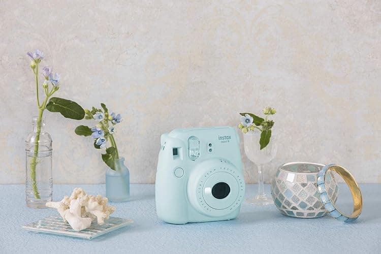 FUJiFILM Instax Mini 9 Instant Camera - Ice Blue (Renewed) thumbnail 7