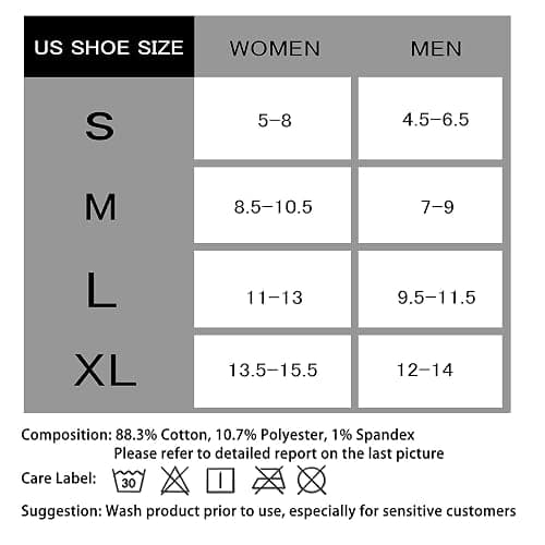 CS CELERSPORT 6 Pairs Ankle Athletic Running Socks Low Cut Sports Tab Socks for Men and Women thumbnail 2