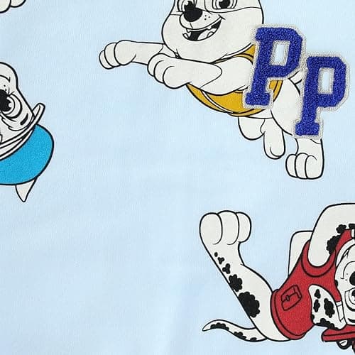 Paw Patrol Nickelodeon Marshall Chase Rubble Boys Sweatshirt and Pants 2 Piece Set for Toddler and Little Kids thumbnail 5