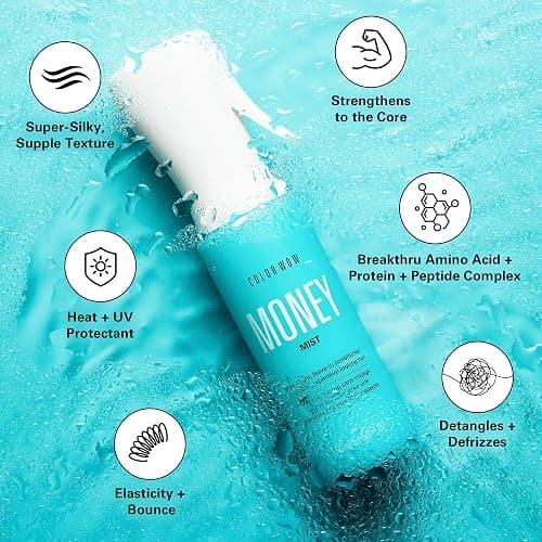 COLOR WOW MONEY MIST – Luxe Leave-in Conditioning Treatment for Glossy, Expensive-Looking Hair | Moisturizes, Defrizzes & Detangles for smooth, silky texture thumbnail 6