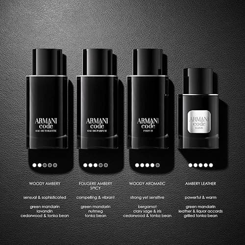 Armani Beauty - Code - Eau de Parfum - Cologne for Men - Fougère Ambery Spicy Men’s Fragrance - Green Mandarin, Nutmeg, Tonka Bean Notes thumbnail 6