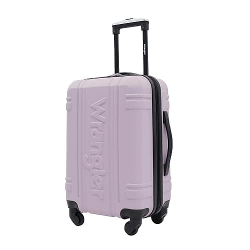 Wrangler 20" Astral Hardside Carry-On Luggage, Lilac thumbnail 8