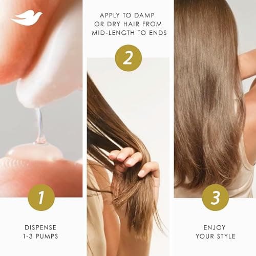 Dove Serum Bond Strength for Chemically Damaged Hair with Bio-Protein Care Technology and Peptide Complex 3.3 Fl Oz thumbnail 7