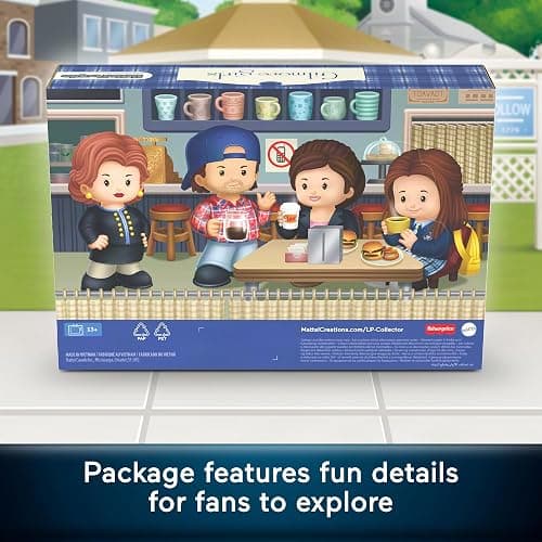 Little People COLLECTOR Gilmore Girls Figure Set | Rory, Lorelai & Emily Gilmore, Luke Danes, Special Edition Collectable for Fans, Display Package (Amazon Exclusive) thumbnail 5