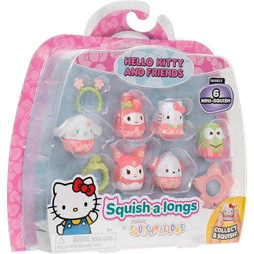 Squish-a-longs Hello Kitty and Friends Sakura Spring Mini-Squish + Accessory 6-Pack thumbnail 9