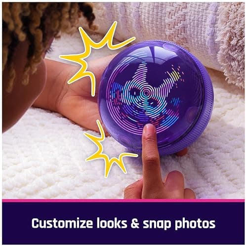 BITZEE, Hamster Ball Interactive Toy Hamster with Over 20 Hamsters Inside, Rolls & Reacts to Touch, Digital Pet Gifts & Stocking Stuffers for Kids thumbnail 6