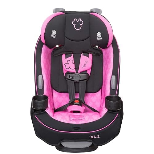Disney Convertible Car Seat, Rear Facing 5-40 pounds, Forward Facing 30-65 pounds, Booster 40-100 lbs, Convert From Infant to Toddler, Simply Minnie thumbnail 9