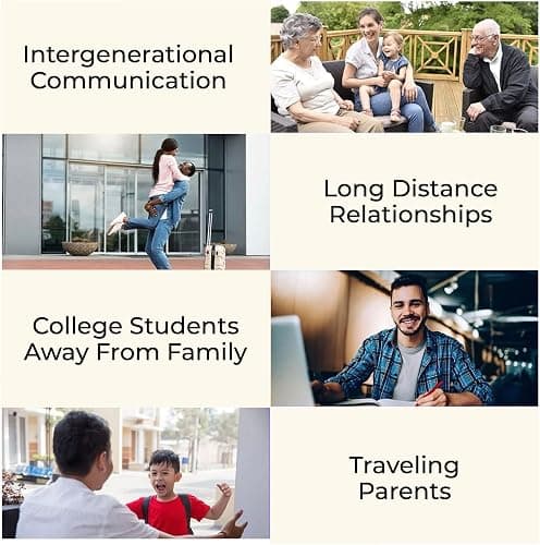 Lovebox Photo Messenger | Meaningful Gift for Partner, Mom, Dad, Wife, Husband, Grandma, Grandpa, Kids, Couple Gift, Long Distance Relationship Gift thumbnail 4