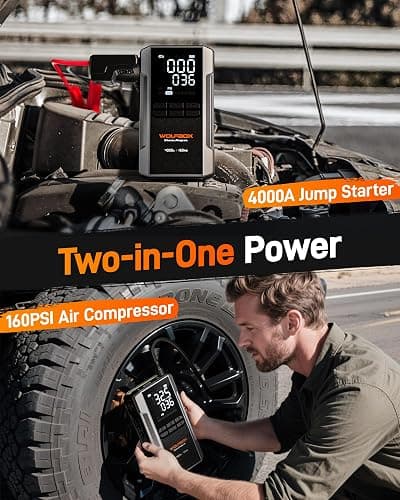 Portable Jump Starter/Tire Inflator thumbnail 2