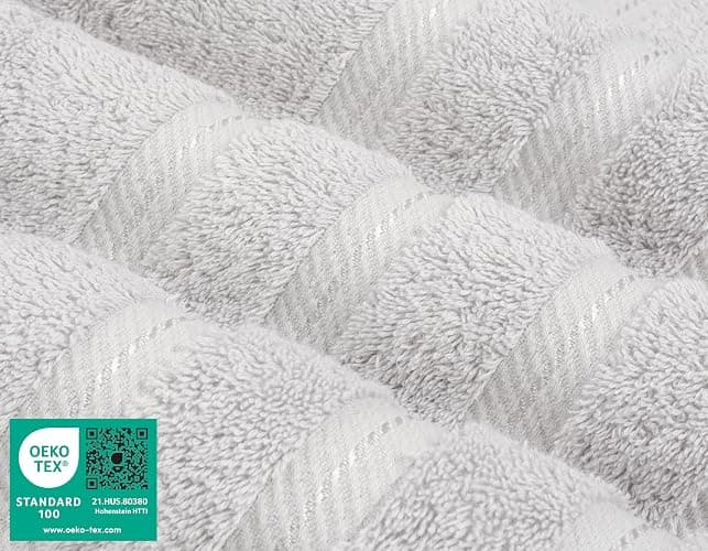 American Soft Linen 100% Cotton Luxury Turkish Towels, 4 PC Bath Towel Set | Soft Absorbent Quick Dry OEKO Tex Standard 100 Certificated Durable Machine Washable Premium Hotel Quality thumbnail 3