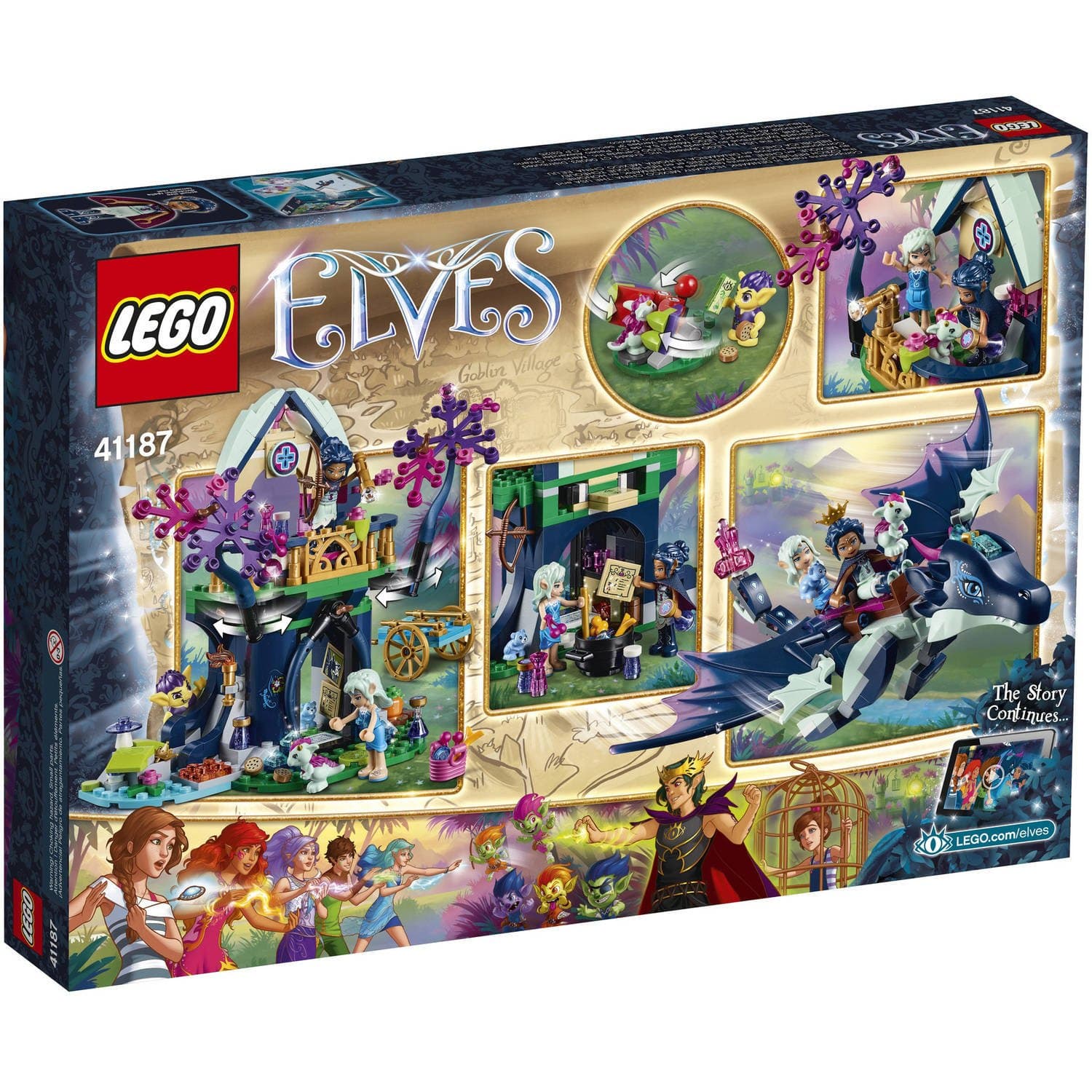 LEGO Elves Rosalyn's Healing Hideout 41187 Building Kit (460 Piece) thumbnail 4