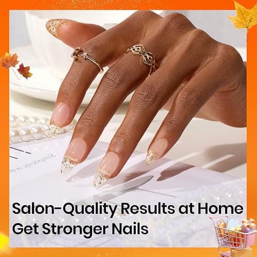 Beetles Clear Builder Gel for Nails 7 in 1 Nail Builder Strengthener Gel Clear Color Builder Extension Nail Gel for Holiday Nail Art Design for Girls thumbnail 5