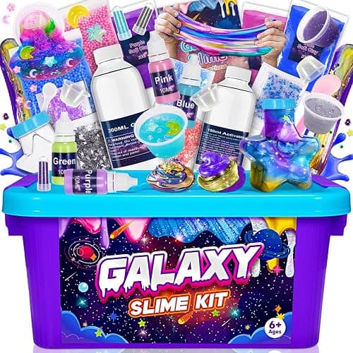 Hapikids Ice Cream Slime Set, Gift for Girls 6-12 Years - Image 1