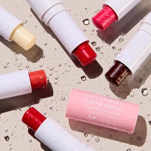 CoverGirl Clean Fresh Tinted Lip Balm, Vegan Formula, Hydrating, Natural Finish, Clear as Crystal, 1 Count thumbnail 7