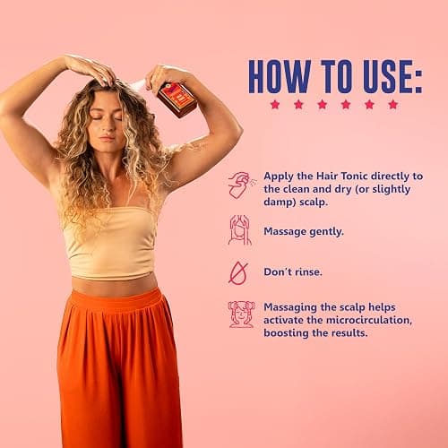 Lola From Rio – Rapunzel Hair Tonic Spray for Women – Hair Strengthening Treatment – Thickening Spray for Fine Hair – Supports Fuller, Healthier-Looking Hair – 8.45 fl oz thumbnail 5