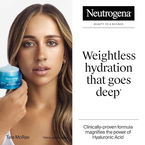 Neutrogena Hydro Boost Water Gel, Hyaluronic Acid Facial Moisturizer for Normal to Oily Skin, Hydrating Face Moisturizer, 1.7 fl. oz + Trial Size Hydro Boost Facial Cleanser, 0.5 fl. oz thumbnail 3