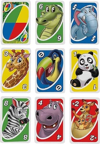 Mattel Games UNO Junior Card Game with 45 Cards, Toy for Kids 3 Years Old & Up thumbnail 7