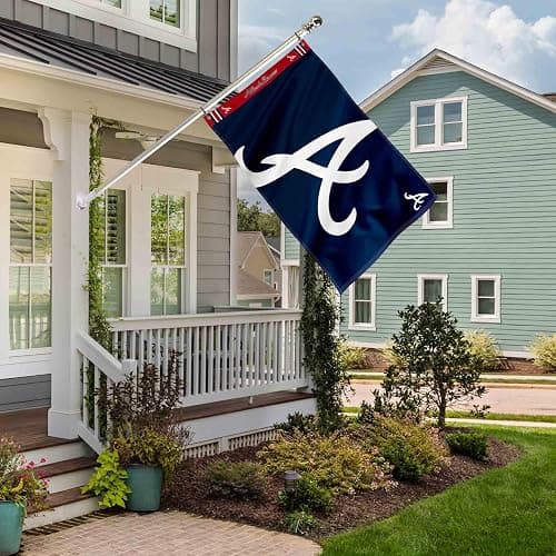 Atlanta Braves Printed Header Flag 3x5 Banner thumbnail 5
