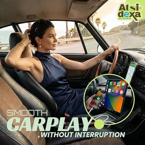 Atsidexa 4-in-1 Beaded Charging Cable, MFi Certified, Works with CarPlay, 3.3FT 60W Fast Charger Cord for iPhone 17/16/15/14/13/12/11, iPad, Samsung, Android and More (Pure Pearl) thumbnail 4