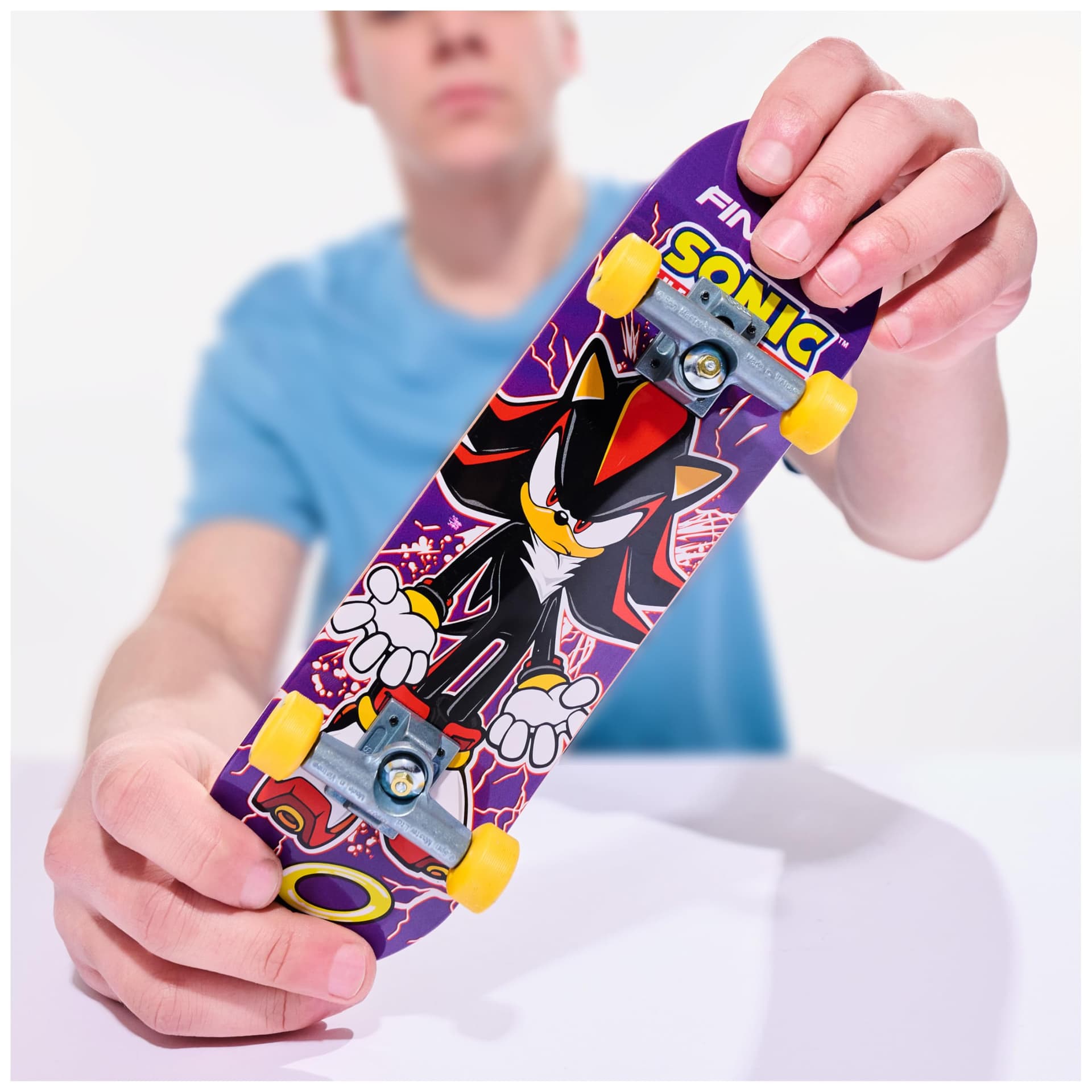 Tech Deck - Finesse X Sonic Handboard authentic mini kateboard - for hand use only thumbnail 5